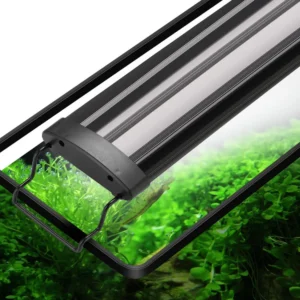 Aquarium LED Light Super Slim Fish Tank Aquatic Plant Grow Lighting Waterproof Bright Clip Lamp RGB LED 31-120cm for Fish Tank